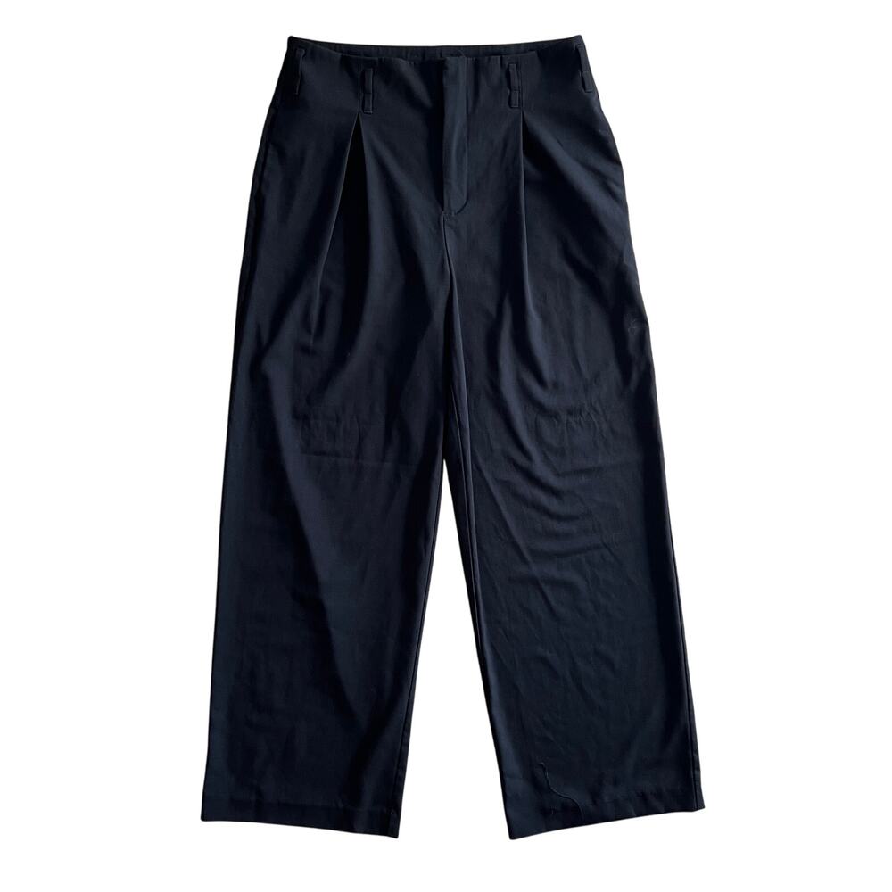 A New Day Black Wide Leg Trouser Pants Women’s Size 10